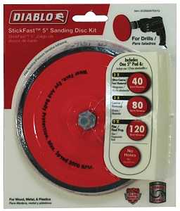 DISC SANDING STICK FAST 5 KIT 