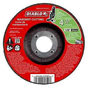 CUTOFF DISC MASONRY DC 4-1/2IN