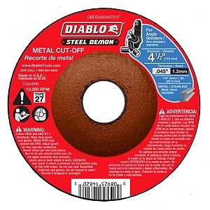 DISC CUT-OFF TYP27 MTL 4-1/2IN