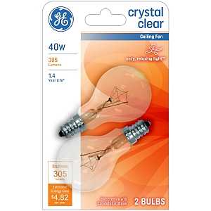 BULB INCAN A15 E12 WW CLR 40W 