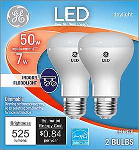 BULB LED DIRCTNL R20 DAYLT 7W 