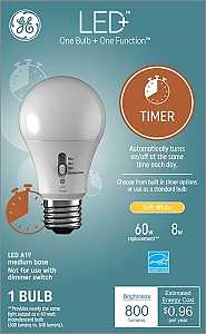 BULB LED D2D A19 DAYLIGHT 7W  