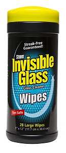 WIPES GLASS CLNR FRSHSCNT 28CT