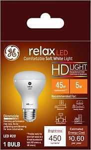 45545 RELAX HD SOFT WHITE 45W 
