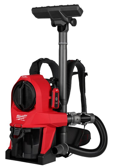 Milwaukee M18 FUEL Series 0895-20 3-in-1 Backpack Vacuum, Tool Only, 18 VDC, 12 Ah, Lithium-Ion, HEPA Filter