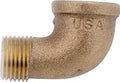 ELBOW BRASS 90DEG ST IPT 1/4  