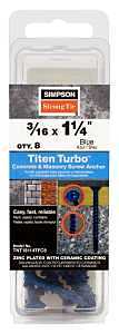 ANCHOR SCRW C&M FLT 3/16X1-1/4