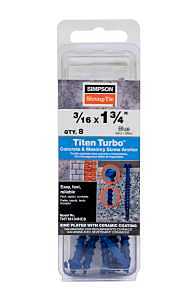 ANCHOR SCRW C&M HEX 3/16X1-3/4