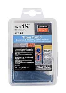 ANCHOR SCRW C&M FLT 3/16X1-3/4