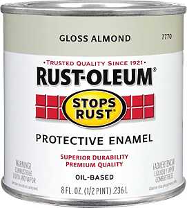 PAINT RUST OBS GLOSS ALM 1/2PT
