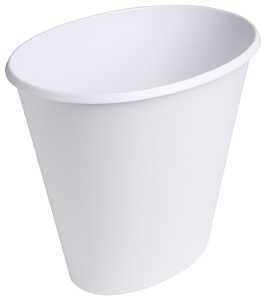 WASTEBASKET VANITY OVAL 2.5 GL