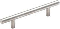CAB PULL BAR PLS STRL NIC 96MM