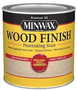 FINISH WOOD SIMPLY WHITE 1/2PT