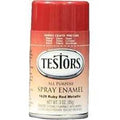 PAINT CAN ENM RED MTL FLK 3 OZ