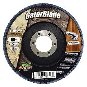 DISC FLAP 4.5INX7/8IN 60 GRIT 