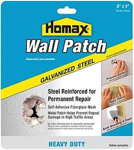 PATCH REPR WALL GALV STL 4X4IN