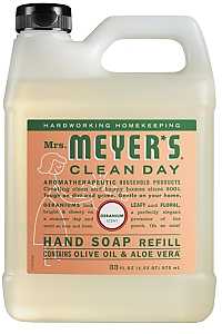 SOAP HAND REFILL GERANIUM 33OZ