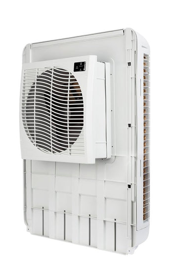 Champion MCP44/WPL44NP Evaporative Cooler, 2 gal Tank, 3-Speed, 120 V, 3.7 A, White