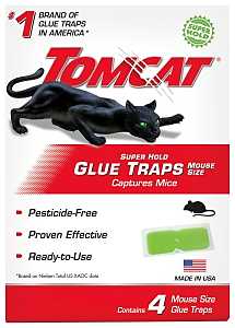 TRAP GLUE MOUSE SUPER HOLD 4PK