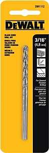 DRILL BIT BLACK OXIDE 3/16IN  