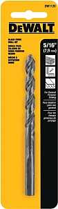 DRILL BIT BLACK OXIDE 5/16IN  