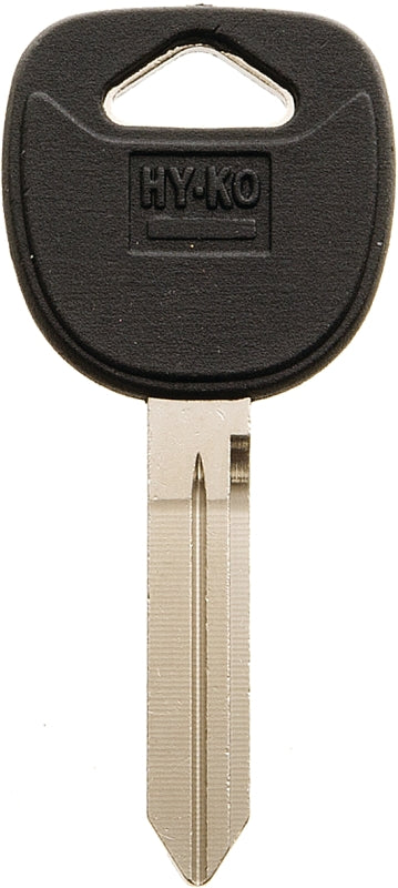 Hy-Ko 12005B102 Key Blank, Brass, Nickel, B102 Key Number