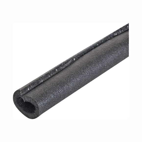 Quick R 11812 Pipe Insulation, 1-1/8 in ID x 2-1/8 in OD Dia, 5 ft L, Polyethylene