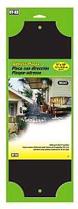 PLAQUE NUM HOUSE PLST 5INX14IN