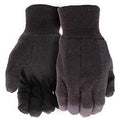 GLOVE JERSEY W/PVC DOT PLM LRG