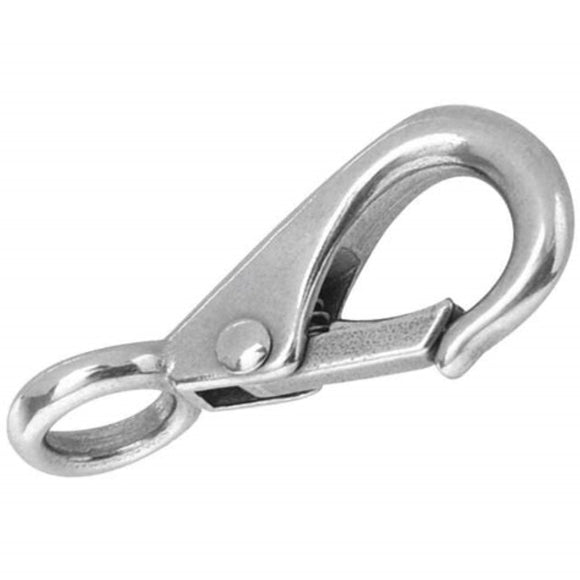 Campbell T7631434 Rigid Eye Quick Snap, 3/4 in, 190 lb Working Load, Stainless Steel