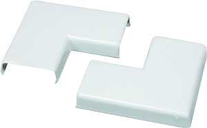 CHANNEL WIRE ELL FLAT 90D WHT 