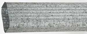 GUTTER PIPE 2X3INX10FT SQ CORR