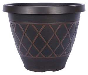PLANTER GARDEN ROUND 15IN     