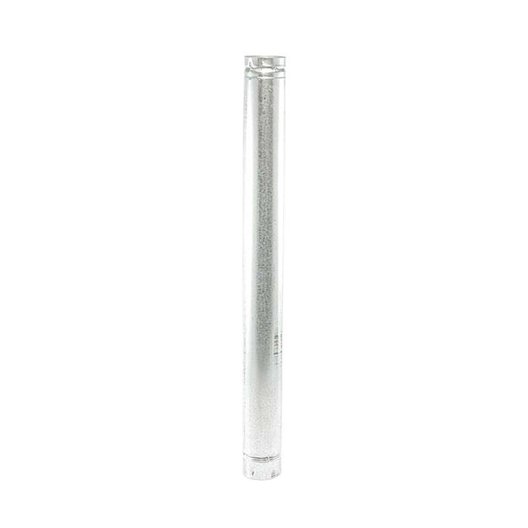 Selkirk 3VP-36 Vent Pipe, 3 in OD, 3 ft L, Stainless Steel