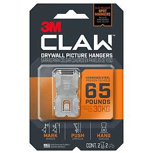 HANGER PICTURE DRYWL 65LB 2CT 