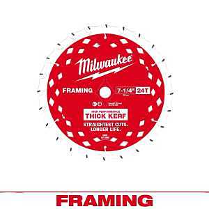 CIRCULAR SAW BLADE 24T 7-1/4IN