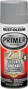 PRIMER SPRAY AUTO 2N1 GRY 12OZ