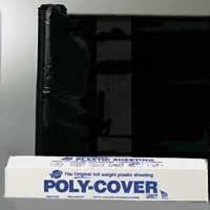 POLY FILM 3X200FT 4MIL BLACK  