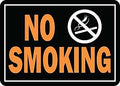 SIGN NO SMOKING 10X14IN ALUM  