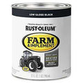 FARM&IMP PAINT LOW GLO BLK 1QT
