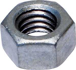 NUT HEX GALV 3/8-16           