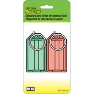 CLIP STRIP KEY TAG W/SPLIT    