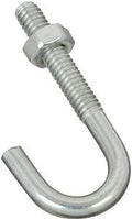 BOLT J-HOOK 1/4X2-5/16IN ZINC 