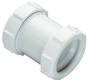 SINK DRAIN COUPLING 1-1/2 PVC 