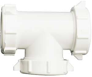 DRAIN TEE 1-1/2 PVC           