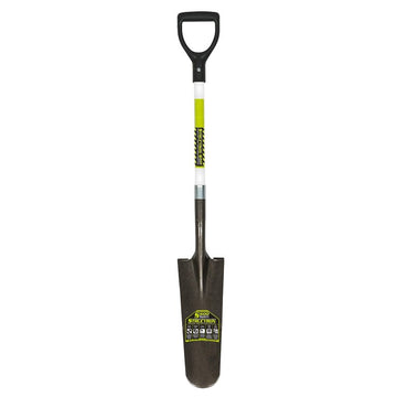 Structron S600 49752 Drain Spade, 6 in W Blade, Steel Blade, Fiberglass Handle, D-Grip Handle, 29 in L Handle