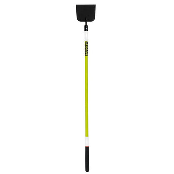 Structron S600 Series 49756 Scraper, Riveted Blade, 7 in W Blade, Steel Blade, Fiberglass Handle, 51 in L Handle