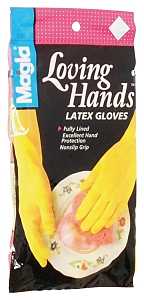 GLOVE LATEX HAND CARE MEDIUM  