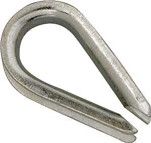 CABLE THIMBLE ZINC 1/4        