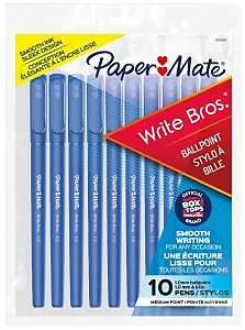 PEN STICK POINT TIP MD BLUE   